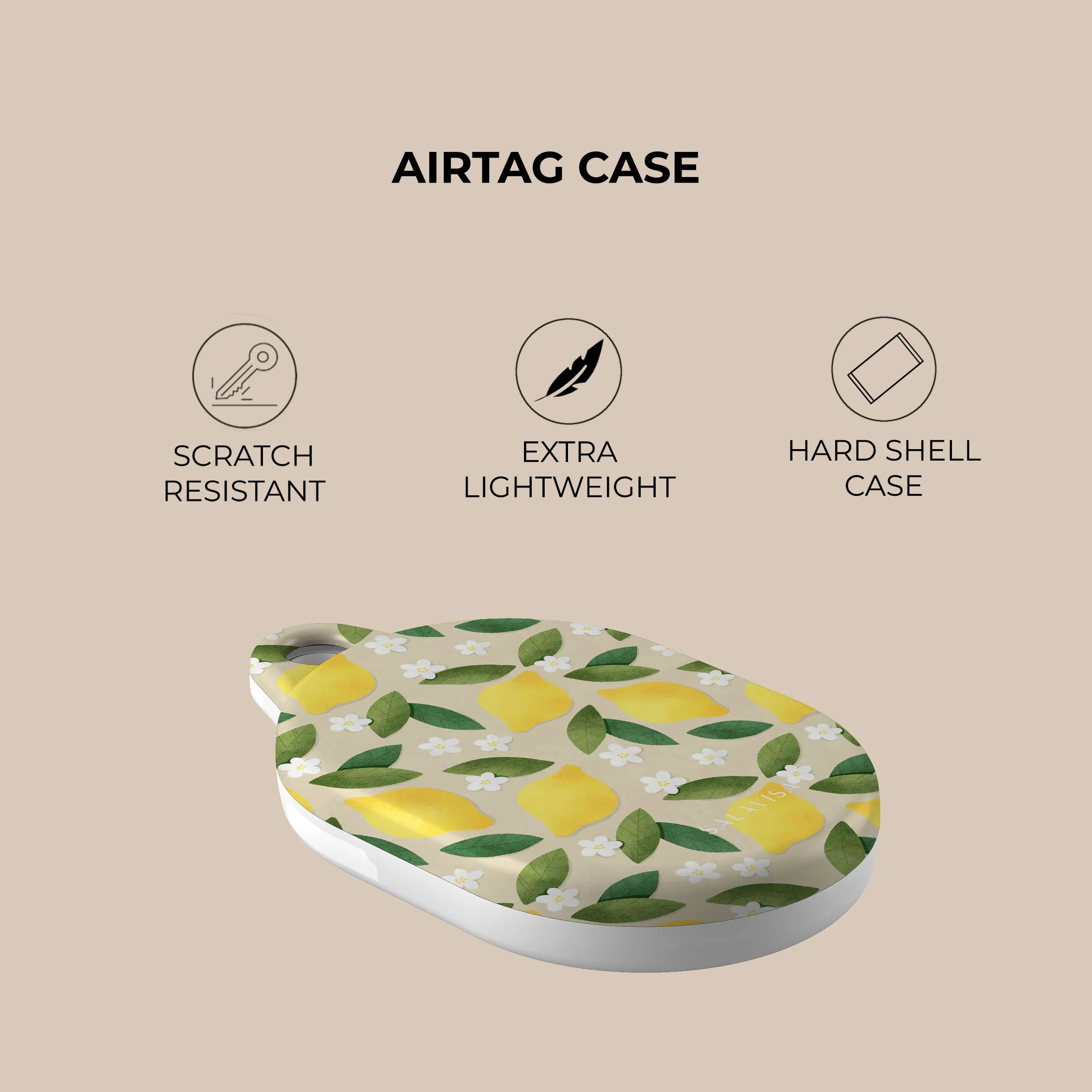 #1 Best Seller: Lemon Summer Mix AirTag Holder  Almost Sold Out!