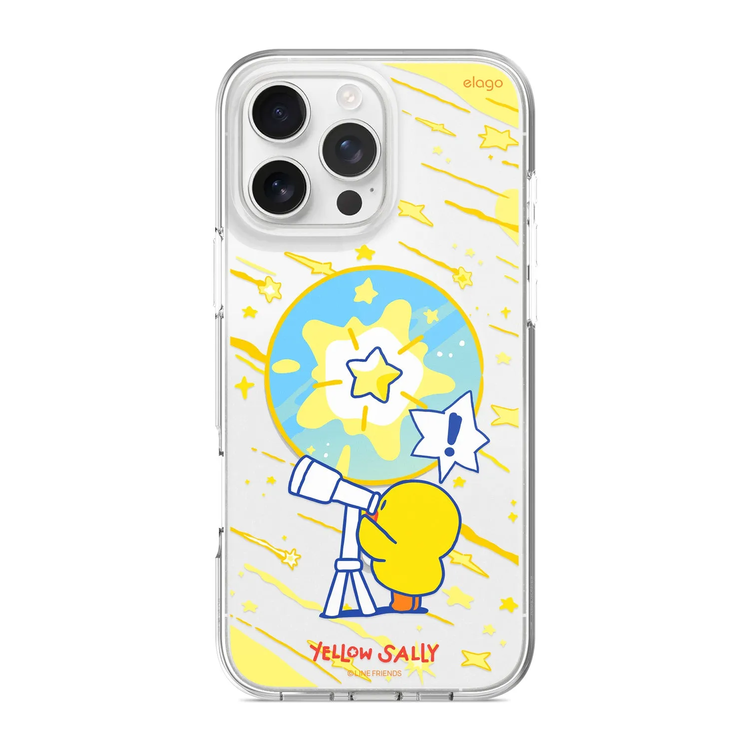#1 Best Seller: LINE FRIENDS | 2025 Yellow Sally MagSafe Hybrid Case  Last Few Pieces!