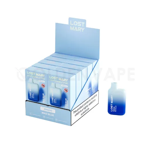 #1 Best Seller: Lost Mary BM600 (Pack Of 10)  Almost Sold Out!