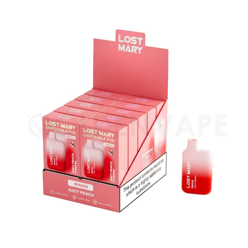 #1 Best Seller: Lost Mary BM600 (Pack Of 10)  Almost Sold Out!