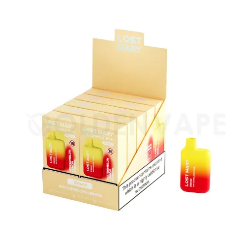#1 Best Seller: Lost Mary BM600 (Pack Of 10)  Almost Sold Out!