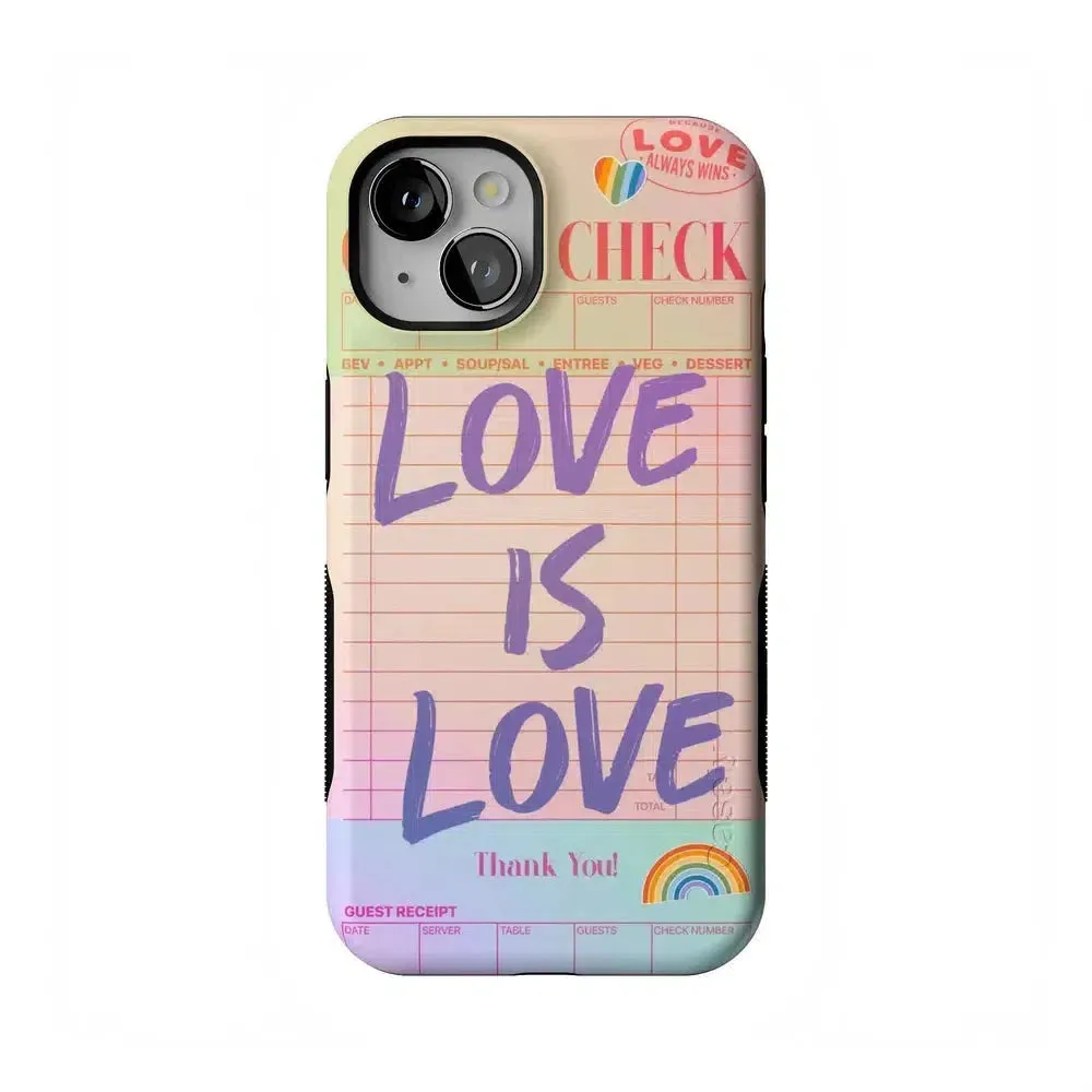 #1 Best Seller: Love is Love | Guest Check Pride Case  Last Chance!