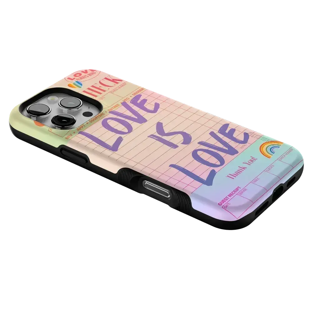#1 Best Seller: Love is Love | Guest Check Pride Case  Last Chance!