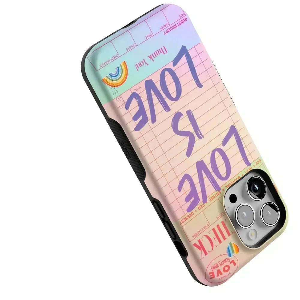 #1 Best Seller: Love is Love | Guest Check Pride Case  Last Chance!