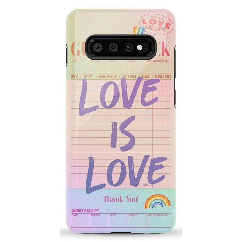 #1 Best Seller: Love is Love | Guest Check Pride Case  Last Chance!