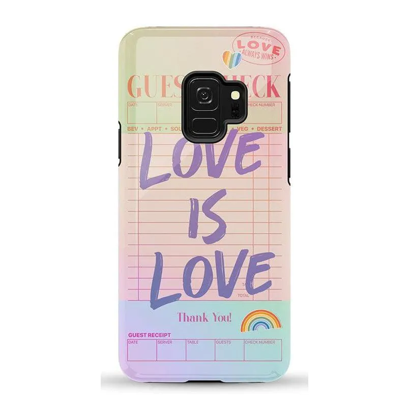 #1 Best Seller: Love is Love | Guest Check Pride Case  Last Chance!