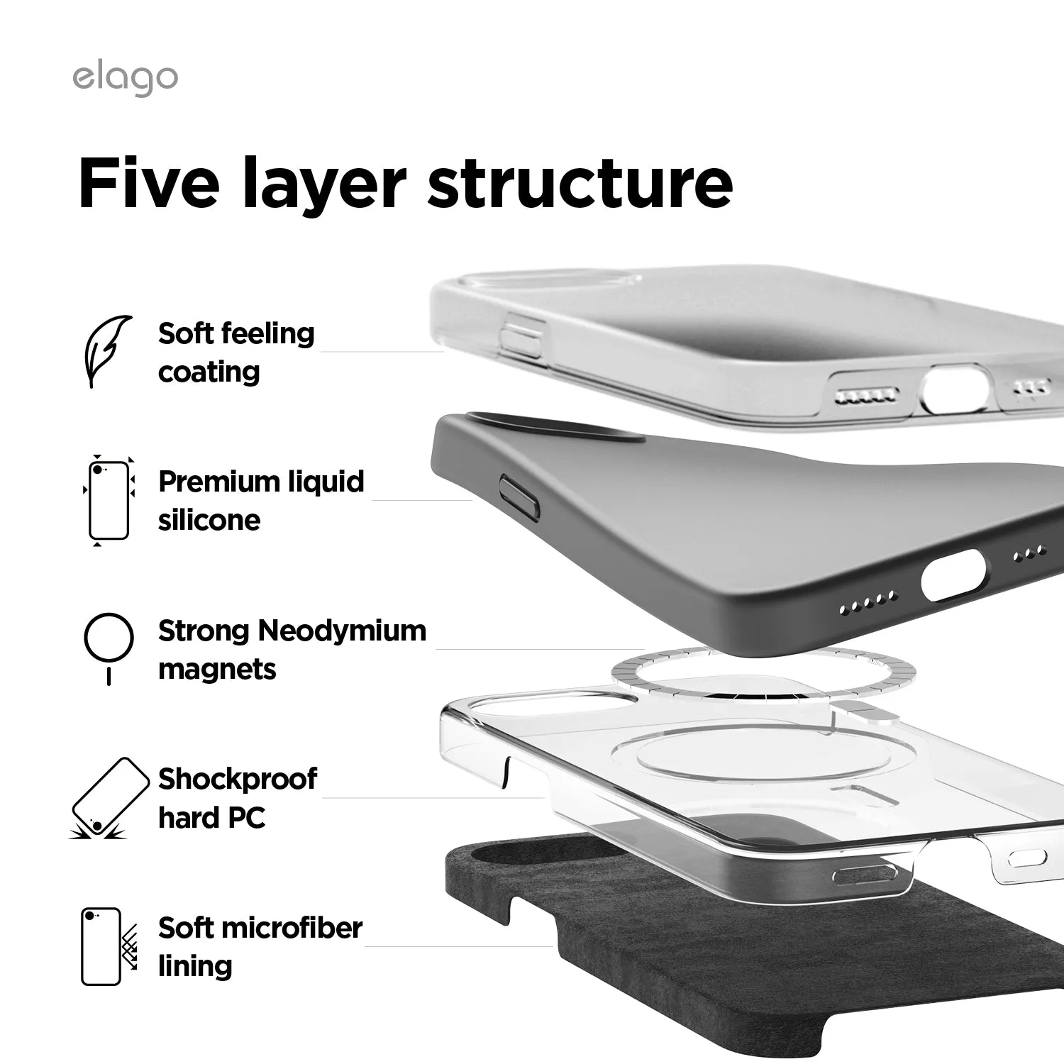 #1 Best Seller: MagSafe Silicone Case [4 Colors]  Today Only!