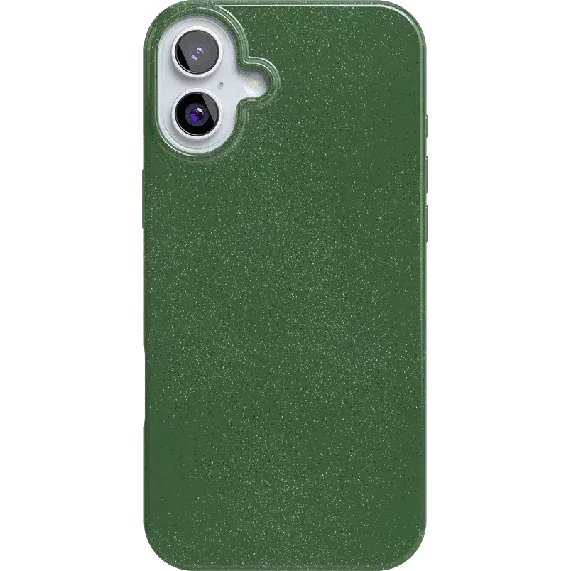 #1 Best Seller: Mystic Moss | Green Enchanted Shimmer Case  Last Few Pieces!