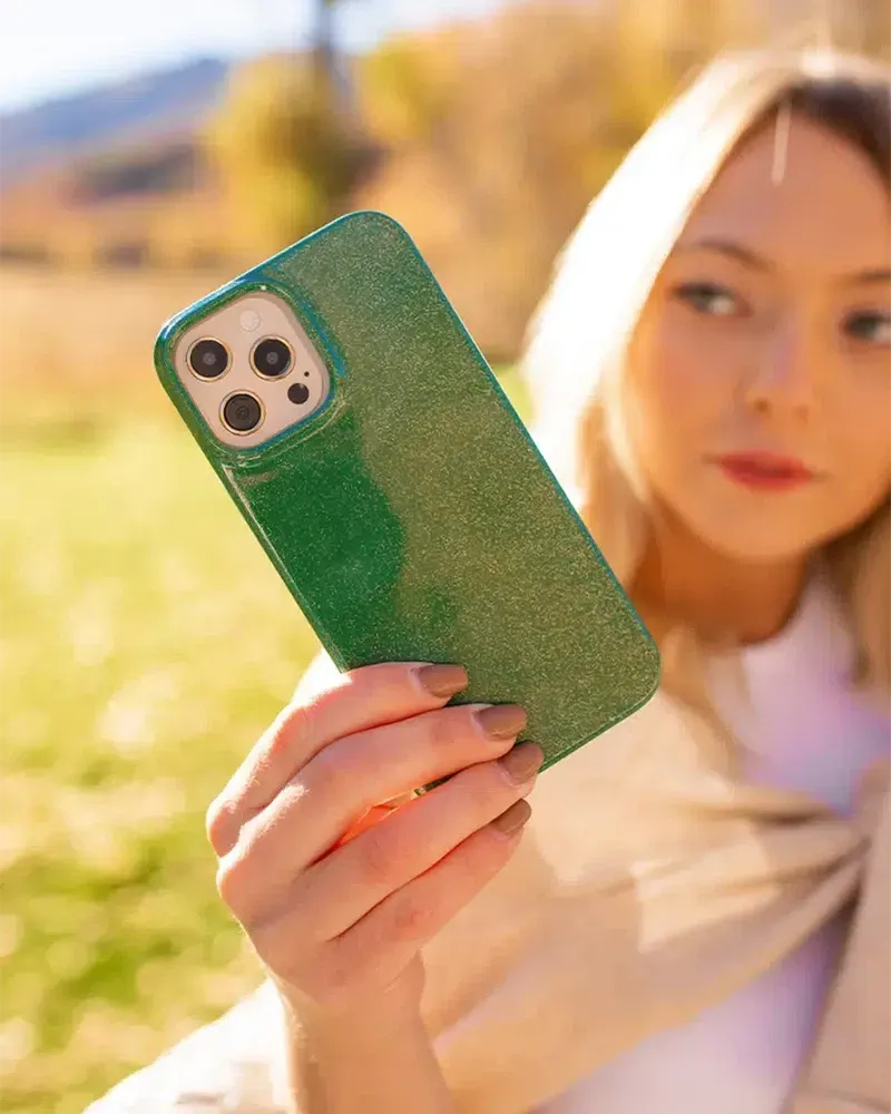 #1 Best Seller: Mystic Moss | Green Enchanted Shimmer Case  Last Few Pieces!