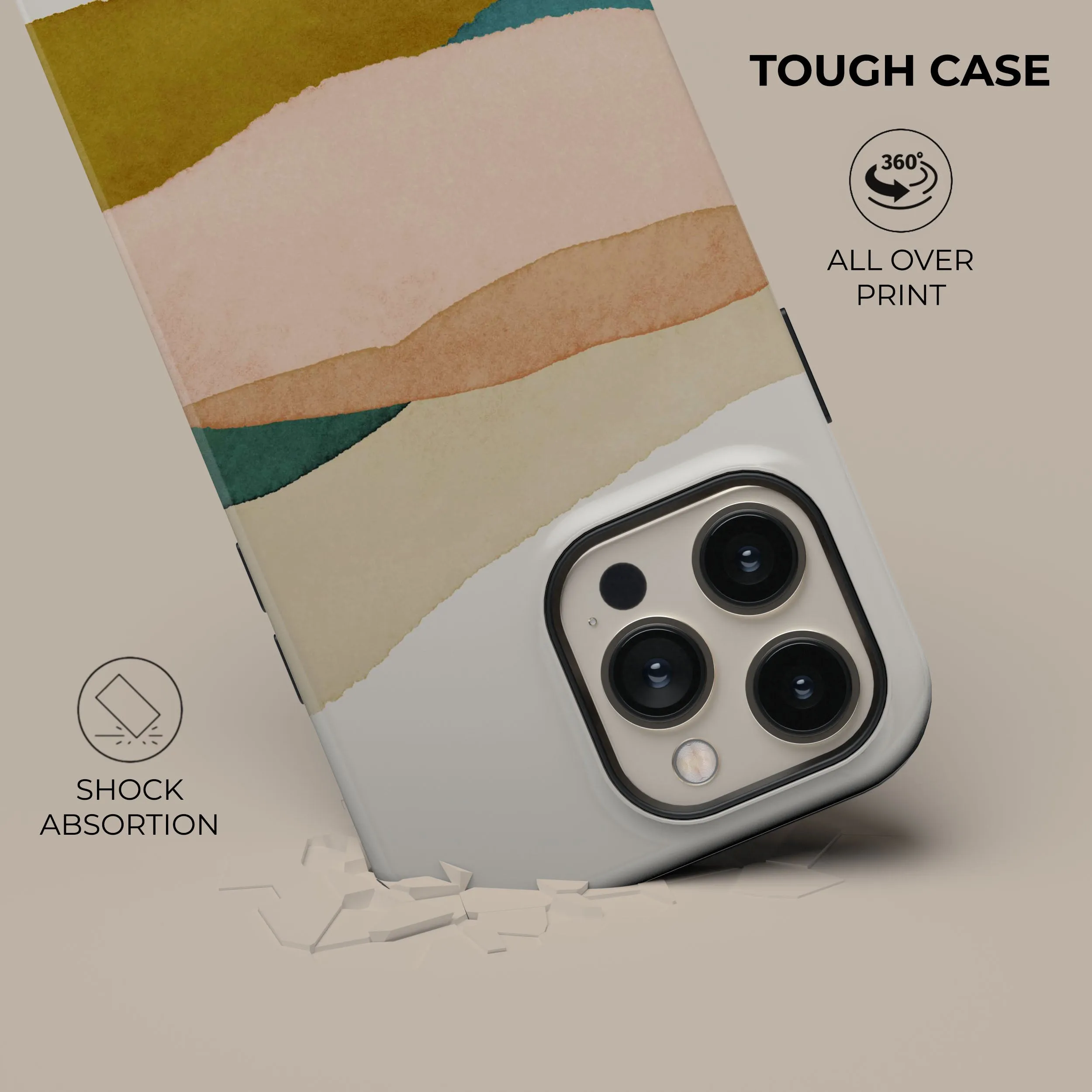 #1 Best Seller: Neutral Dune Phone Case  Almost Sold Out!