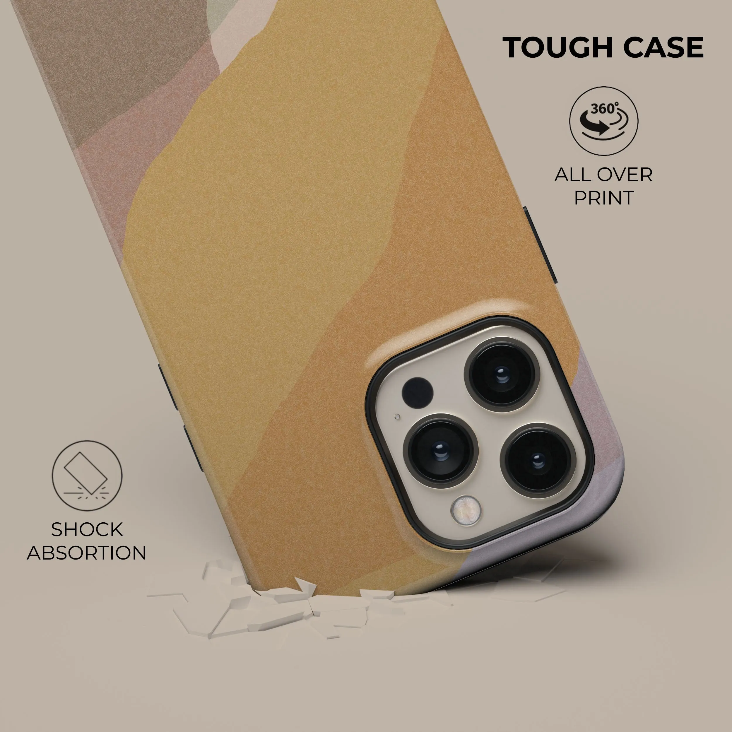 #1 Best Seller: Orange Layers Phone Case  Limited Availability!