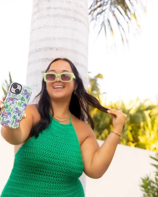 #1 Best Seller: Pastel Gardens | Watercolor Elephant Floral Case  Dont Miss Out!