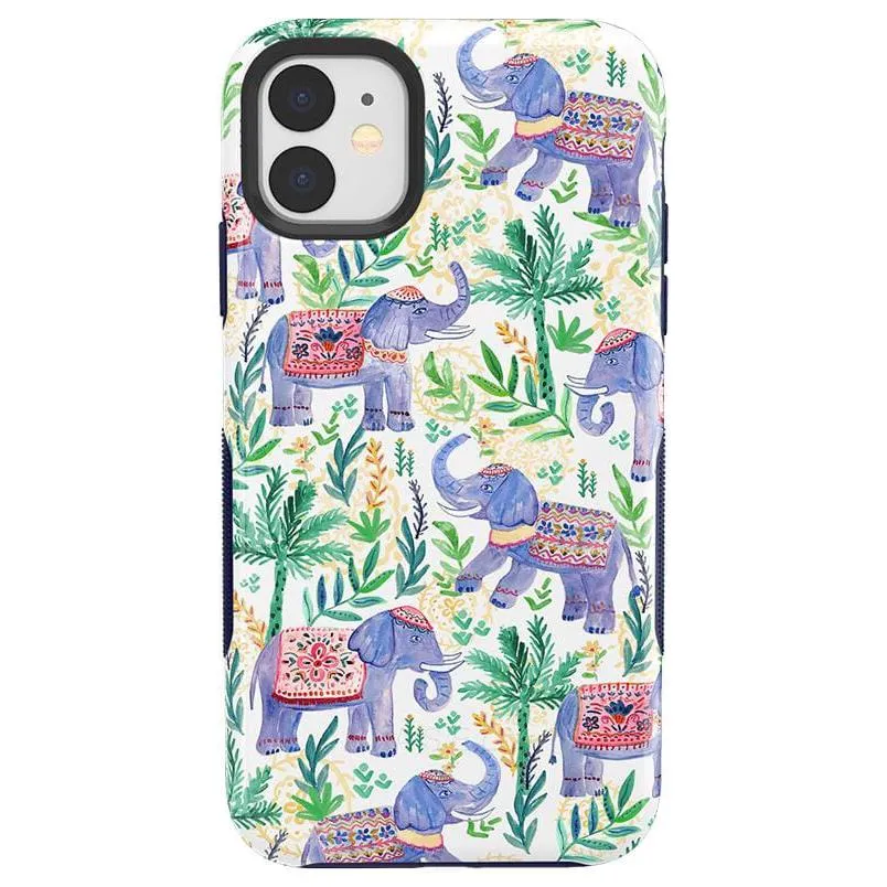 #1 Best Seller: Pastel Gardens | Watercolor Elephant Floral Case  Dont Miss Out!