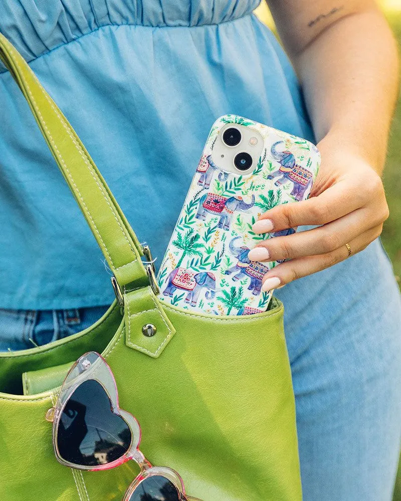 #1 Best Seller: Pastel Gardens | Watercolor Elephant Floral Case  Dont Miss Out!