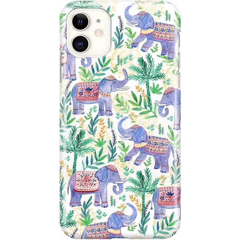 #1 Best Seller: Pastel Gardens | Watercolor Elephant Floral Case  Dont Miss Out!