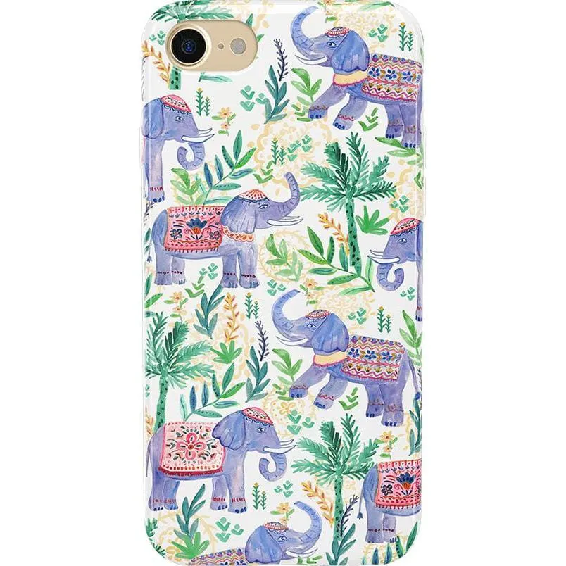 #1 Best Seller: Pastel Gardens | Watercolor Elephant Floral Case  Dont Miss Out!