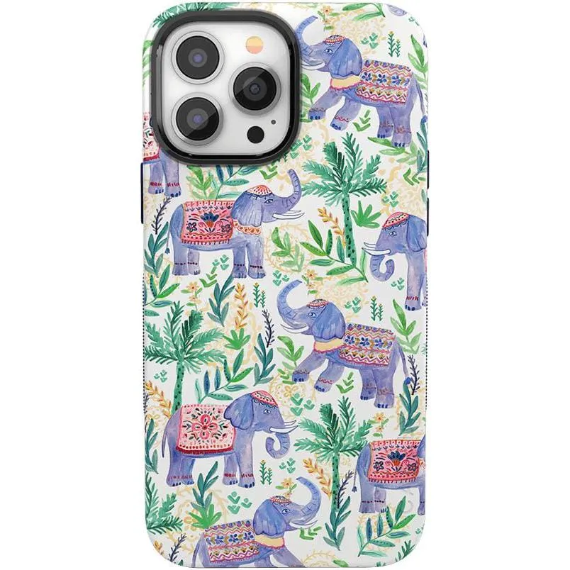 #1 Best Seller: Pastel Gardens | Watercolor Elephant Floral Case  Dont Miss Out!