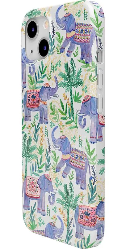 #1 Best Seller: Pastel Gardens | Watercolor Elephant Floral Case  Dont Miss Out!