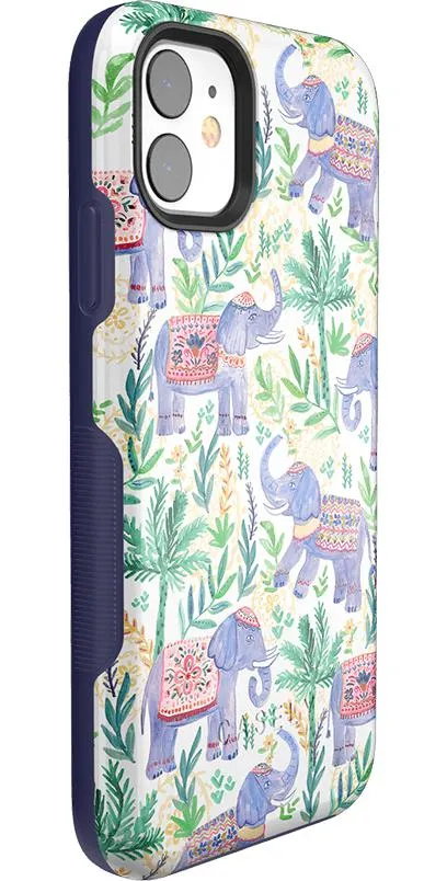 #1 Best Seller: Pastel Gardens | Watercolor Elephant Floral Case  Dont Miss Out!