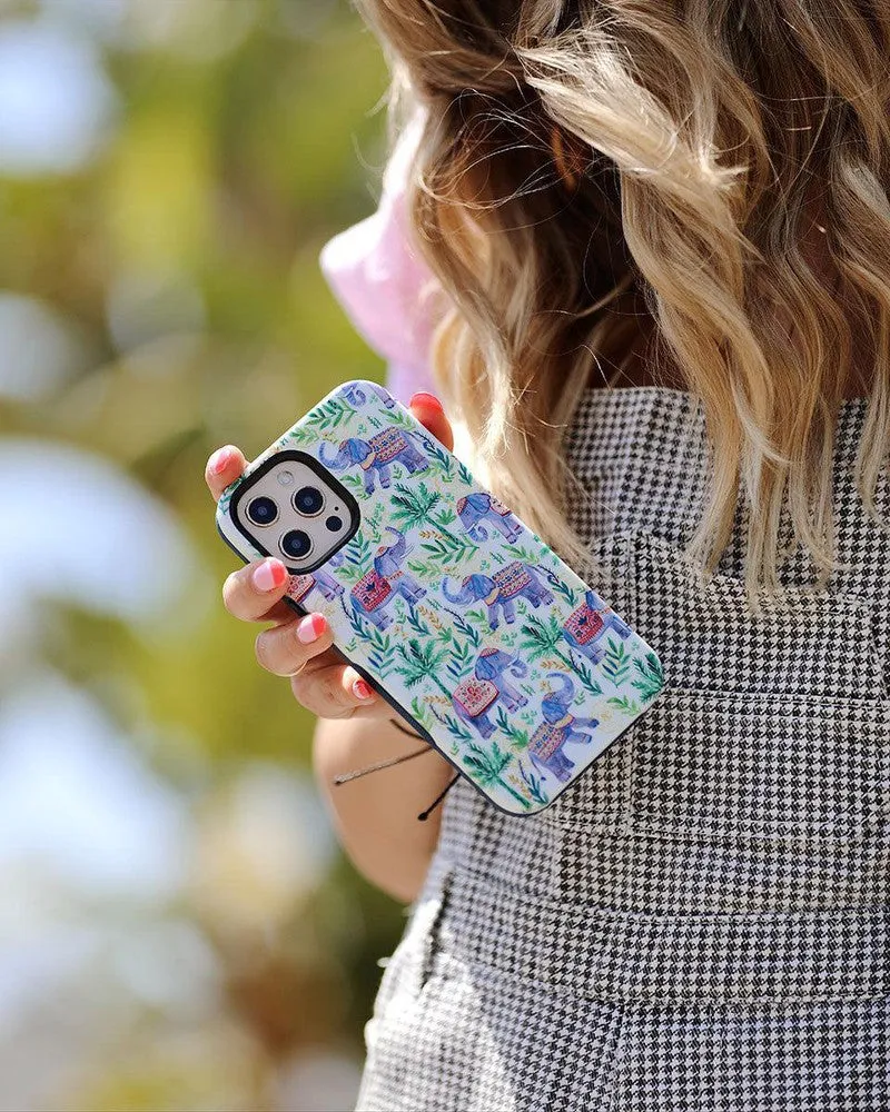 #1 Best Seller: Pastel Gardens | Watercolor Elephant Floral Case  Dont Miss Out!