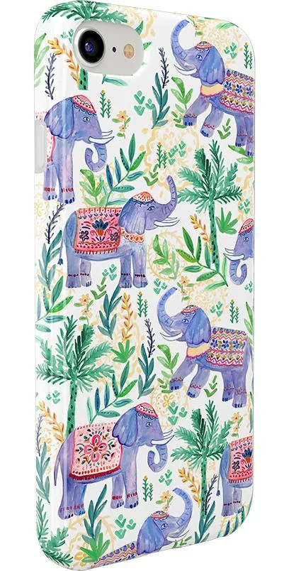 #1 Best Seller: Pastel Gardens | Watercolor Elephant Floral Case  Dont Miss Out!