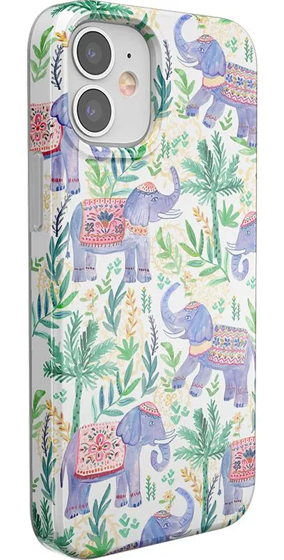 #1 Best Seller: Pastel Gardens | Watercolor Elephant Floral Case  Dont Miss Out!