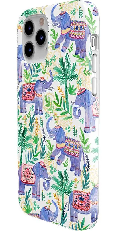 #1 Best Seller: Pastel Gardens | Watercolor Elephant Floral Case  Dont Miss Out!
