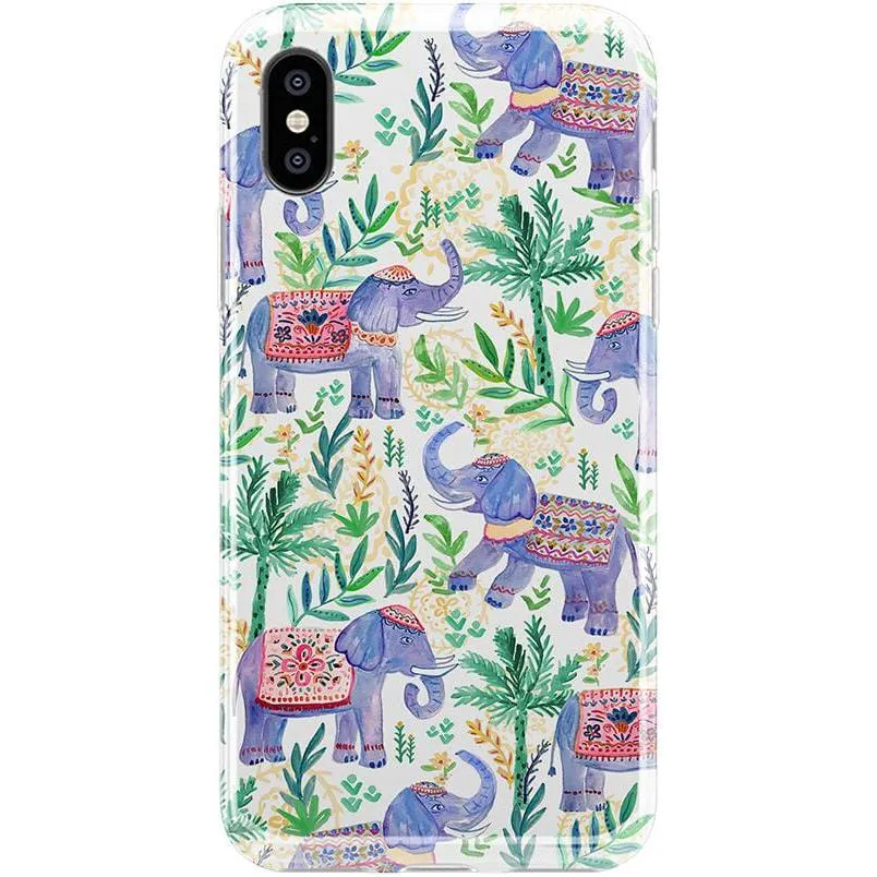 #1 Best Seller: Pastel Gardens | Watercolor Elephant Floral Case  Dont Miss Out!