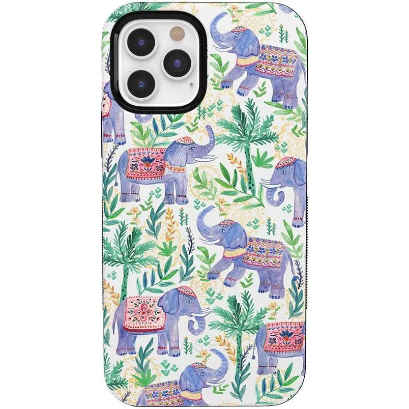 #1 Best Seller: Pastel Gardens | Watercolor Elephant Floral Case  Dont Miss Out!