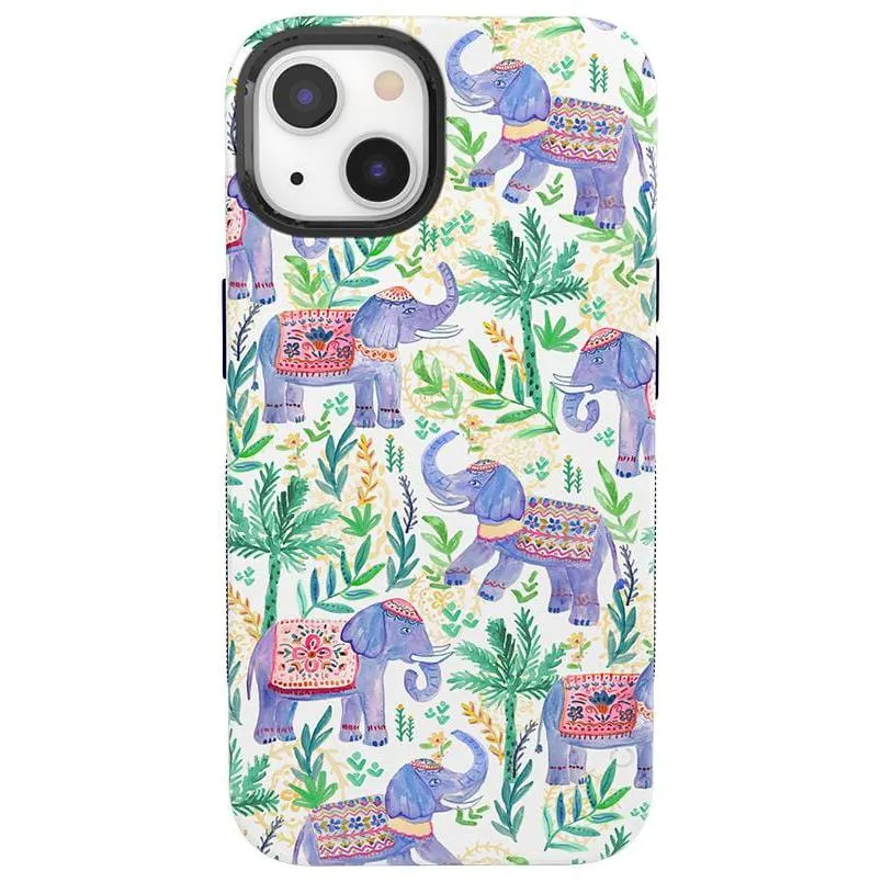 #1 Best Seller: Pastel Gardens | Watercolor Elephant Floral Case  Dont Miss Out!