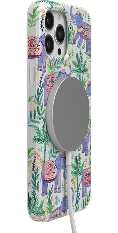 #1 Best Seller: Pastel Gardens | Watercolor Elephant Floral Case  Dont Miss Out!