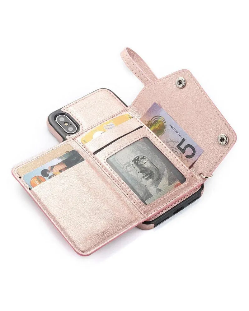 #1 Best Seller: Pink Vegan Leather | Wallet Case  Limited Stock!