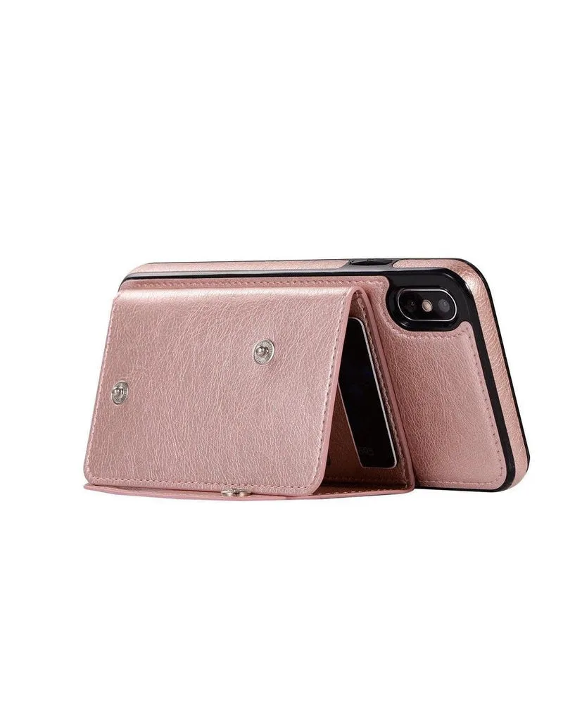 #1 Best Seller: Pink Vegan Leather | Wallet Case  Limited Stock!