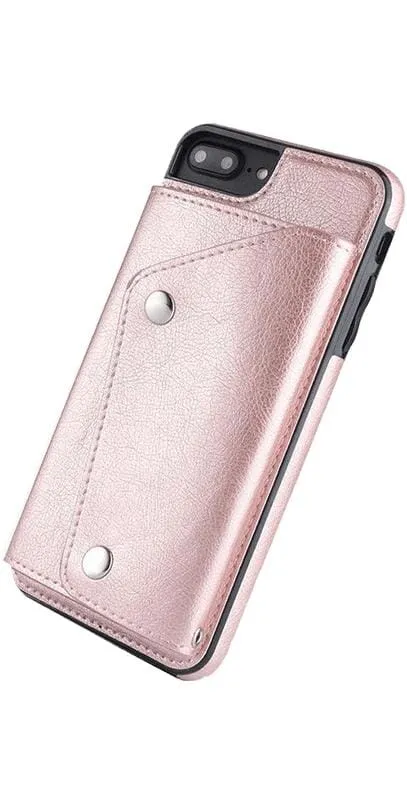 #1 Best Seller: Pink Vegan Leather | Wallet Case  Limited Stock!