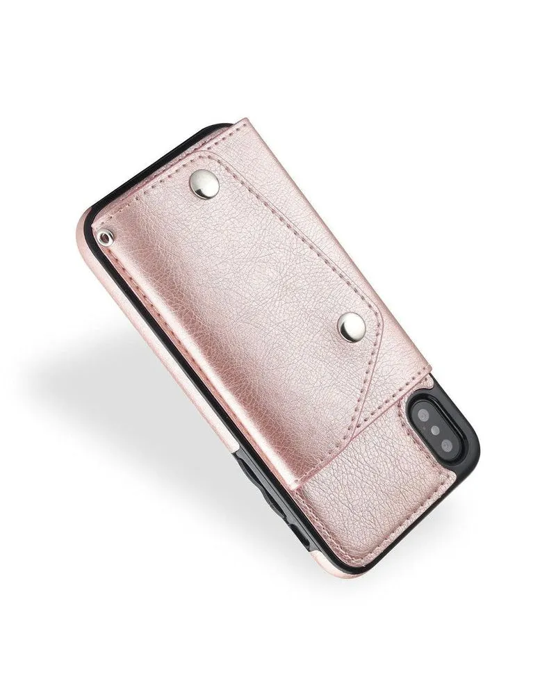 #1 Best Seller: Pink Vegan Leather | Wallet Case  Limited Stock!