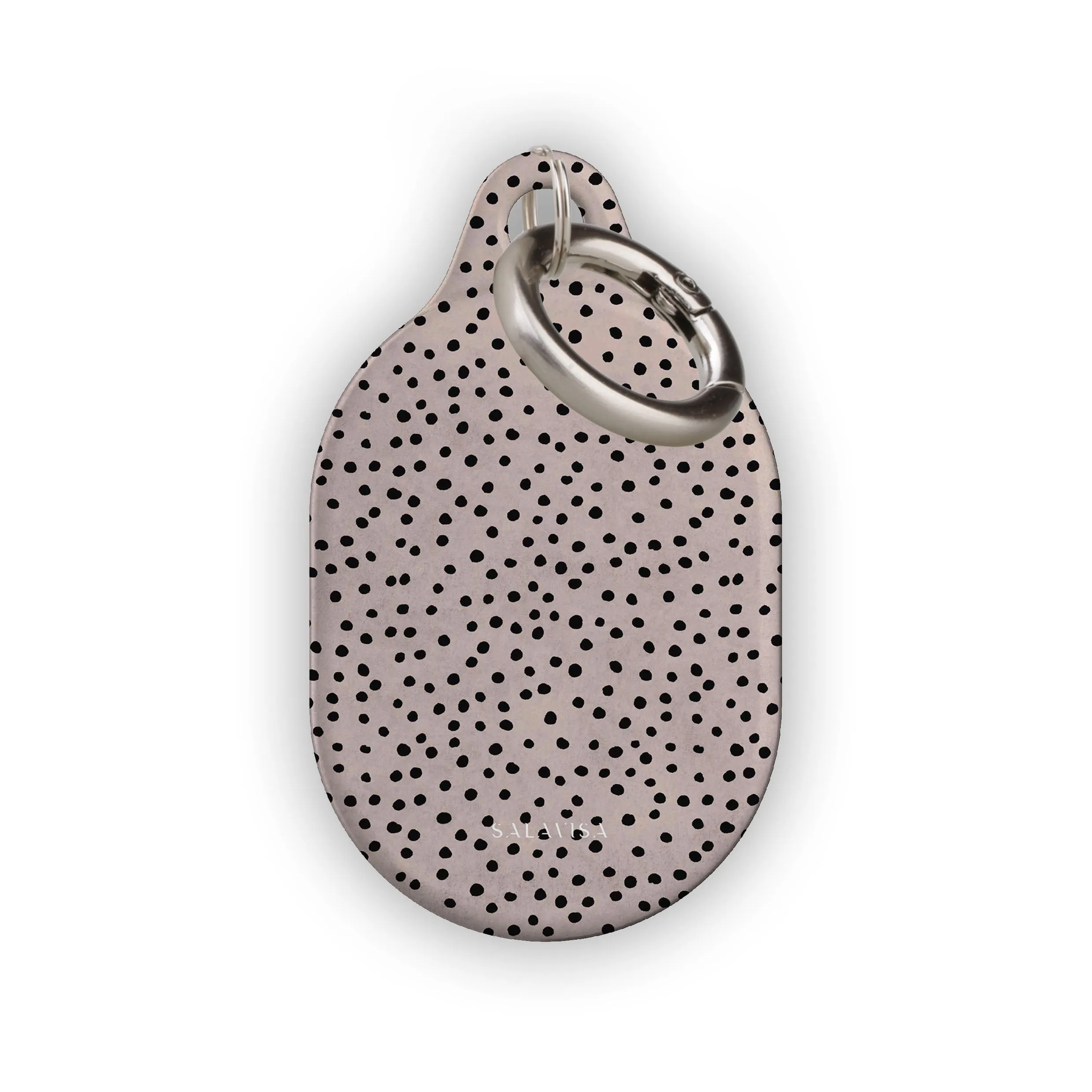 #1 Best Seller: Rose Pink Polka Dots AirTag Holder  Last Few Pieces!