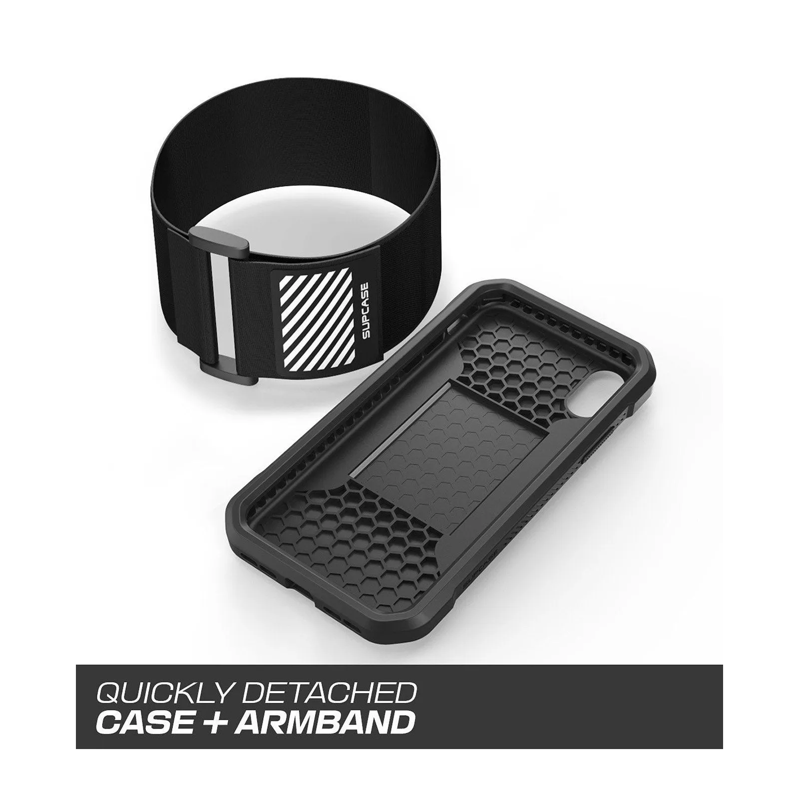#1 Best Seller: Running Mate Armband Case for iPhone 5.8 inch 2017 2018 and 2019-Black  Almost Gone!