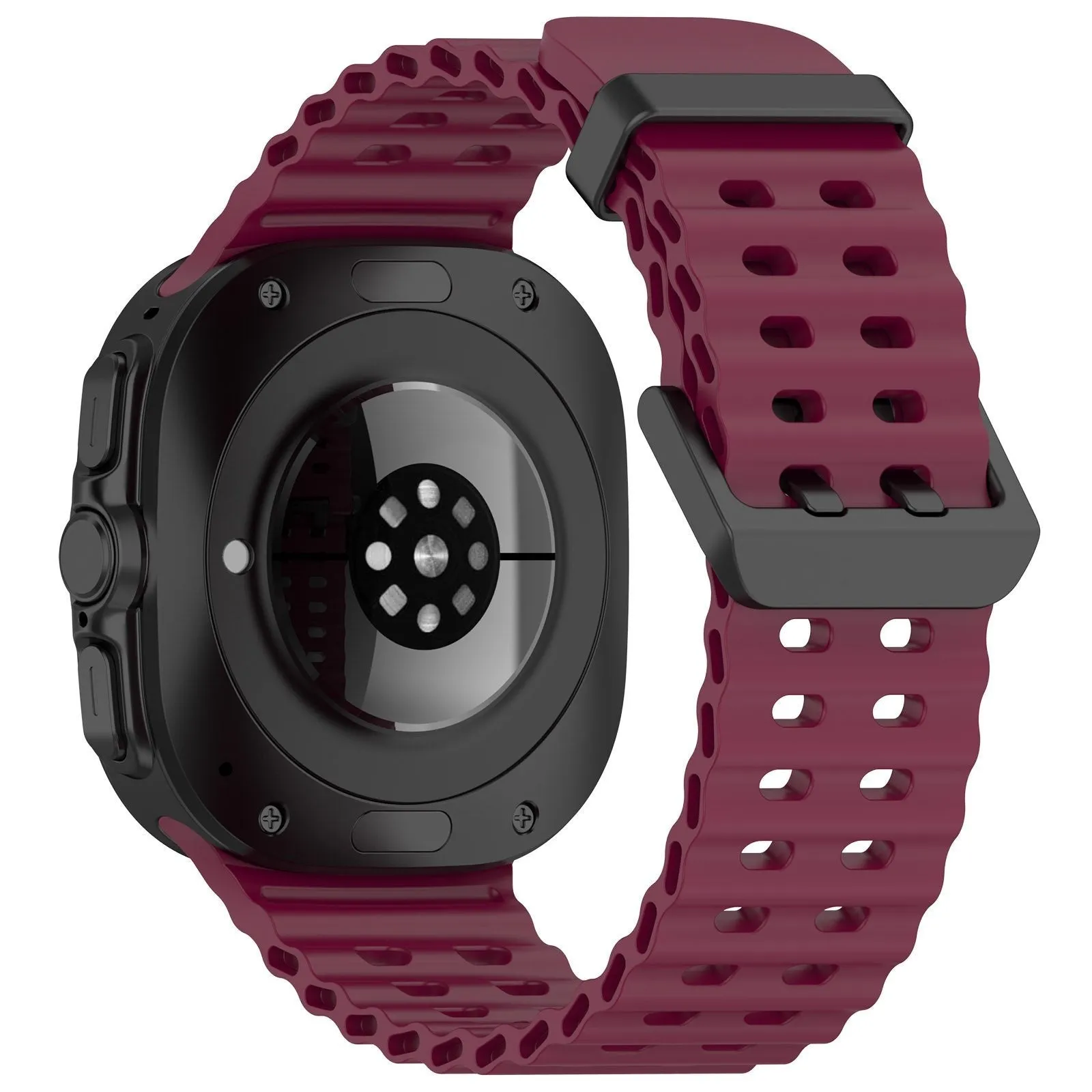 #1 Best Seller: Samsung Galaxy Watch Ultra Ocean Strap (Wine Red)  Ends Soon!