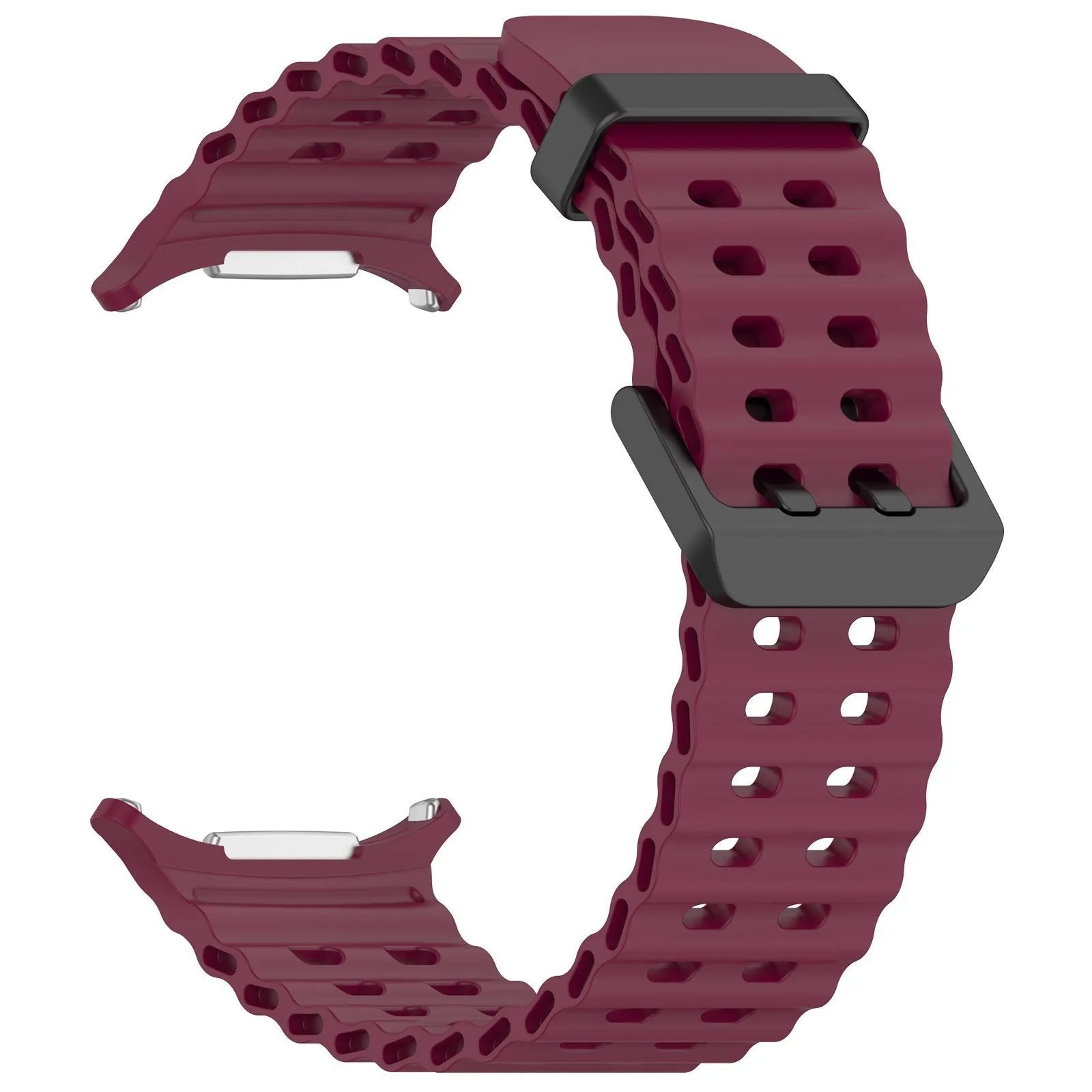 #1 Best Seller: Samsung Galaxy Watch Ultra Ocean Strap (Wine Red)  Ends Soon!