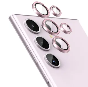 #1 Best Seller: Tempered Glass Camera Lens Protector  for Galaxy S23 Ultra-Glimmer Pink  Ends Soon!