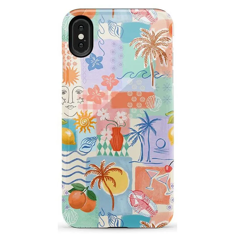 #1 Best Seller: Tropical Heat | Beachy Collage Case  Stylish & Comfortable