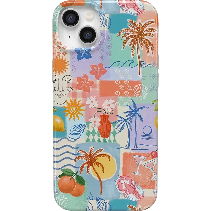#1 Best Seller: Tropical Heat | Beachy Collage Case  Stylish & Comfortable