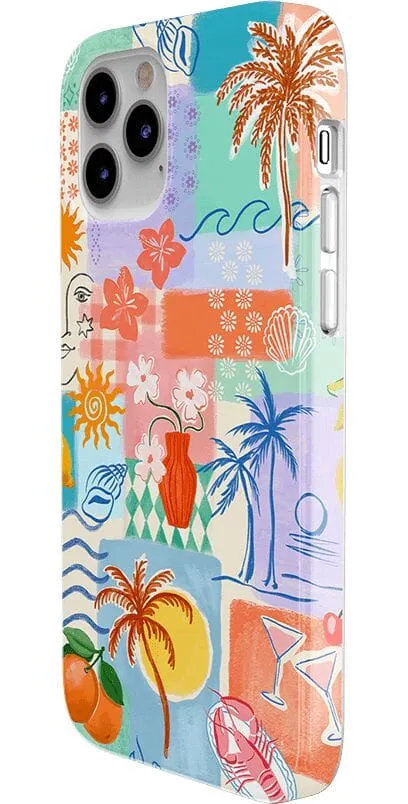 #1 Best Seller: Tropical Heat | Beachy Collage Case  Stylish & Comfortable