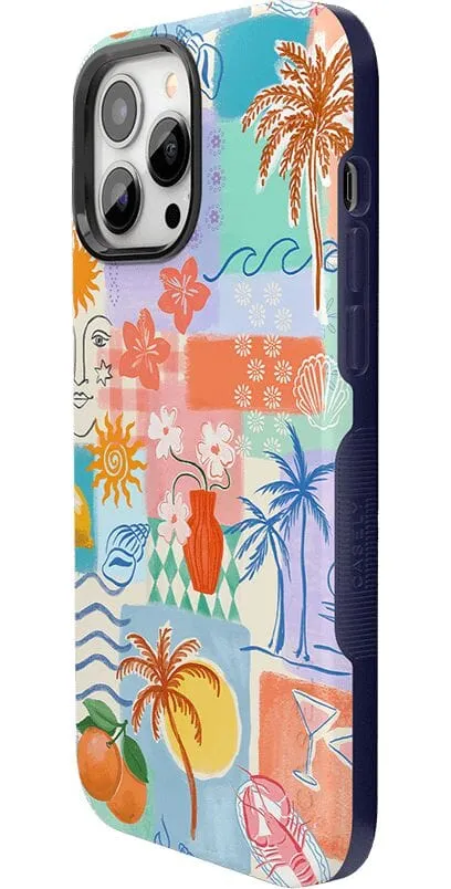 #1 Best Seller: Tropical Heat | Beachy Collage Case  Stylish & Comfortable