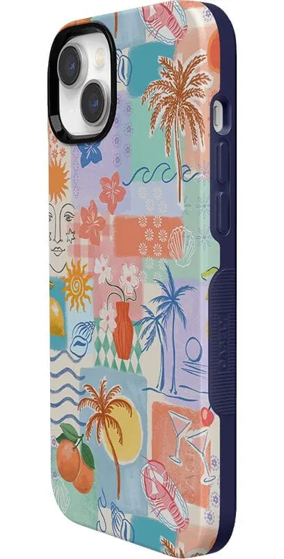#1 Best Seller: Tropical Heat | Beachy Collage Case  Stylish & Comfortable