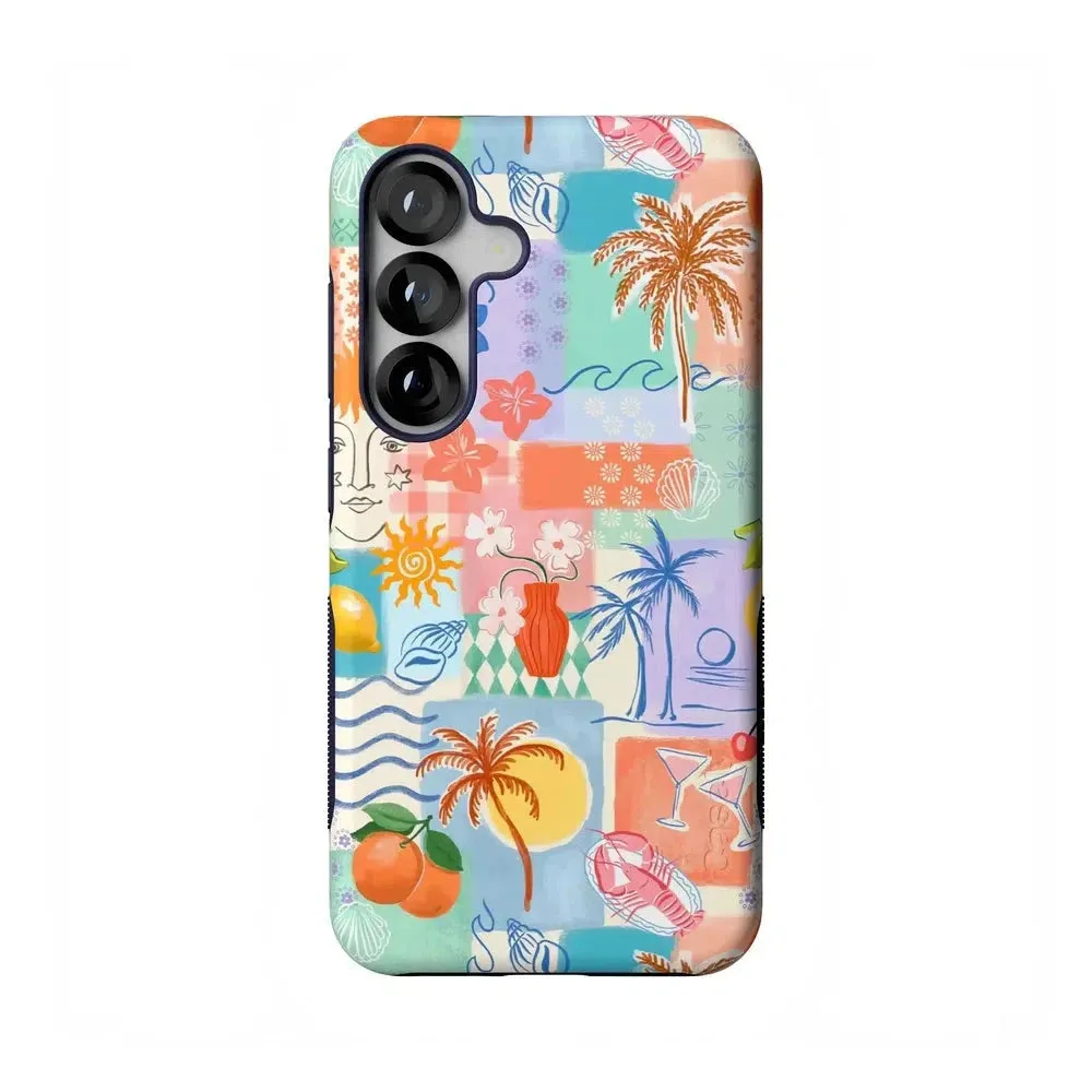 #1 Best Seller: Tropical Heat | Beachy Collage Case  Stylish & Comfortable