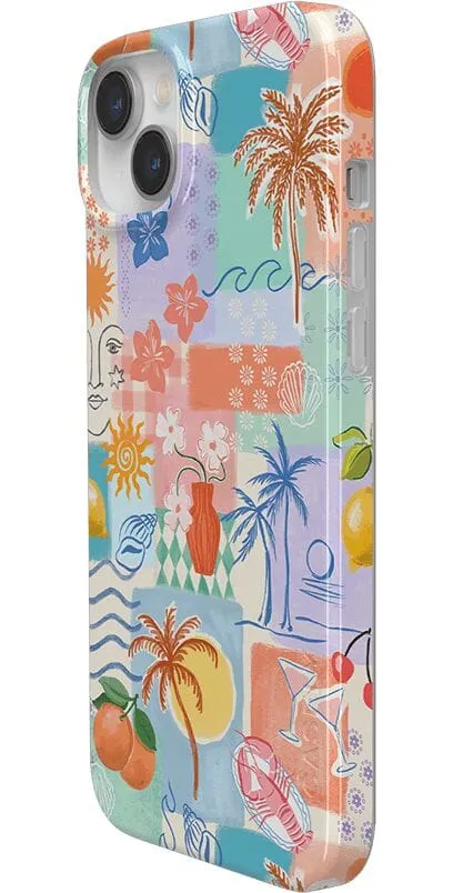 #1 Best Seller: Tropical Heat | Beachy Collage Case  Stylish & Comfortable