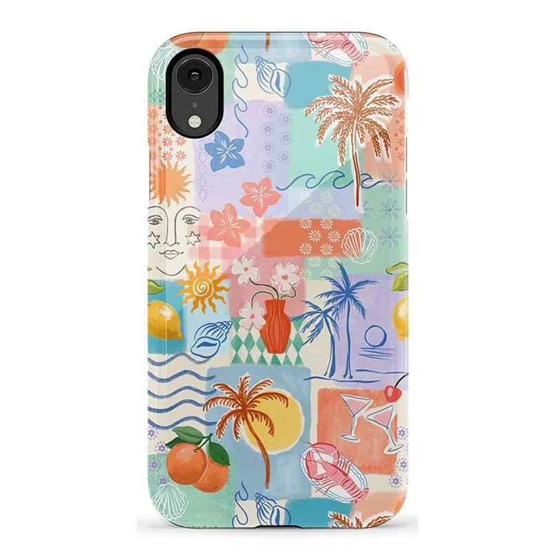 #1 Best Seller: Tropical Heat | Beachy Collage Case  Stylish & Comfortable