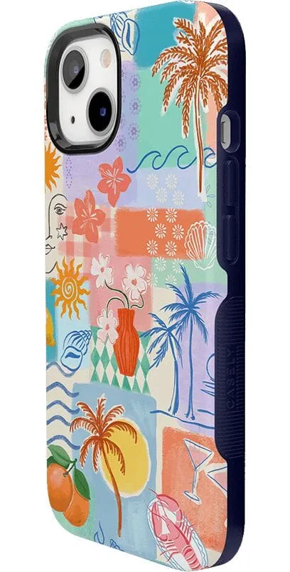 #1 Best Seller: Tropical Heat | Beachy Collage Case  Stylish & Comfortable