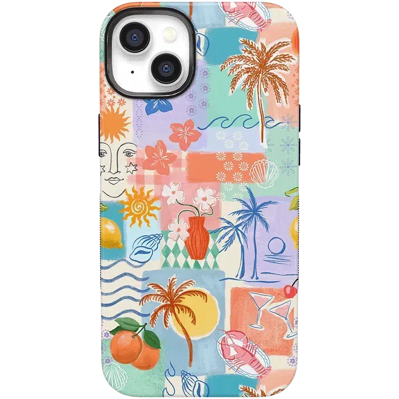 #1 Best Seller: Tropical Heat | Beachy Collage Case  Stylish & Comfortable
